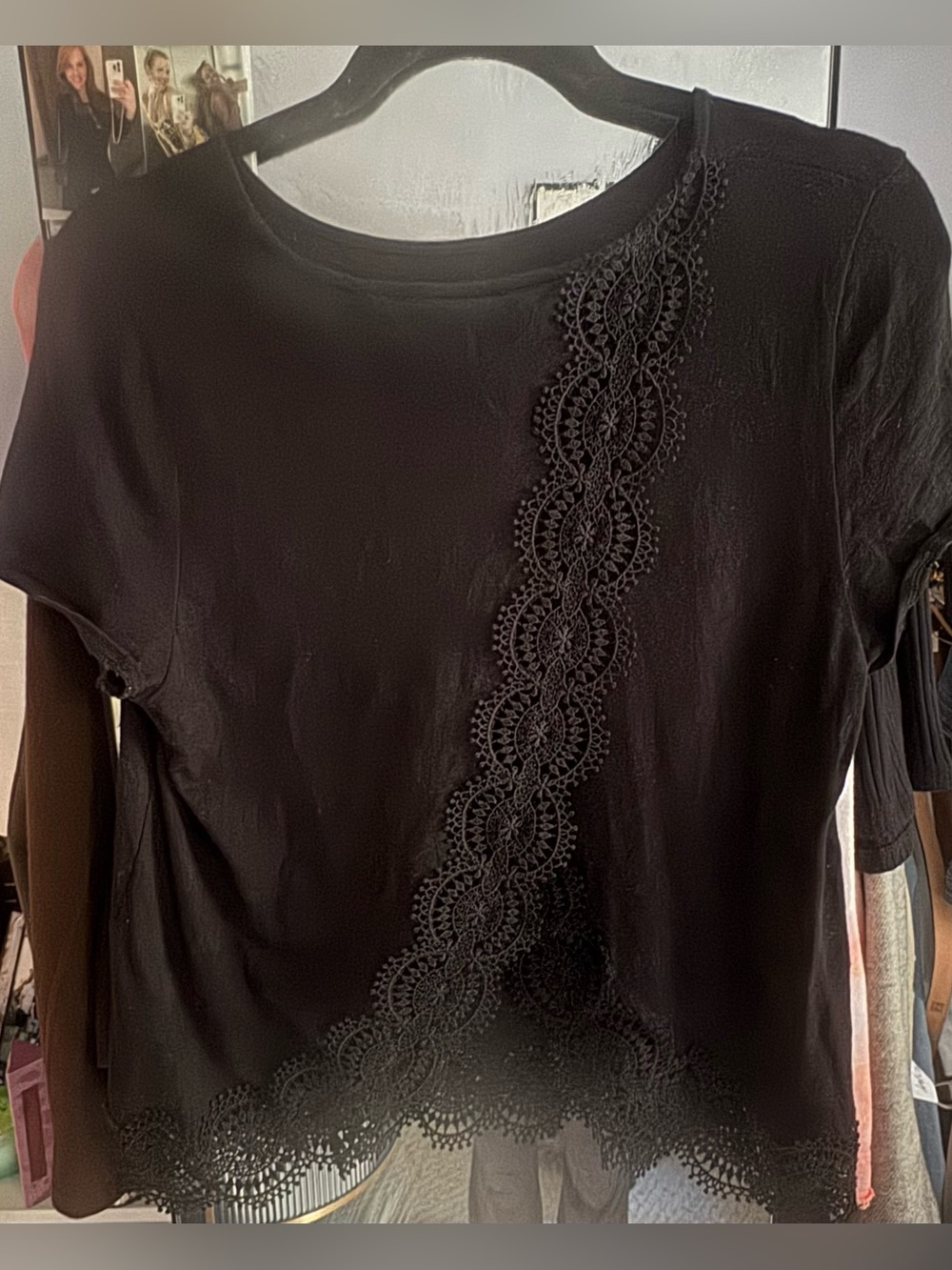 Sézane Bart T-shirt in black